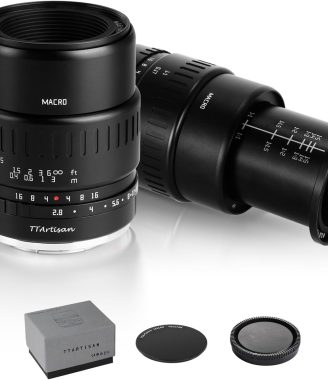 TTArtisan 40mm f/2.8 Macro Lens APS-C Manual Focus Prime Lens for E-Mount A5100 A6100 A6500 A6600 A6700 NEX-3N NEX-3R NEX-5T NEX-5R NEX-7 A7II A7M3 A7RIV A7R5 A7S A9 A1 II