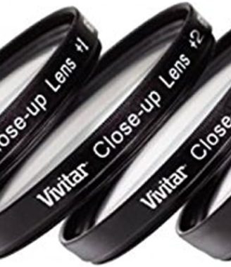 Vivitar Series 1 +1 +2 +4 +10 Close-Up Macro Filter Set w/Pouch (52mm)